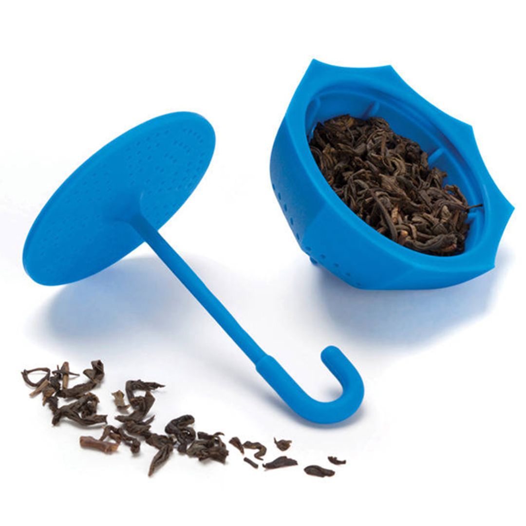Заварник для чая Зонтик (Синий) Открытый с заваркой Заварник для чая Зонтик (Синий) Открытый с заваркой