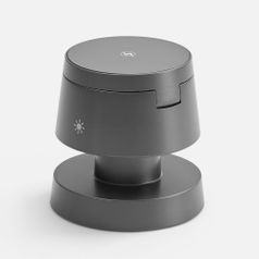 Станция беспроводной зарядки с подсветкой Lume (серый)