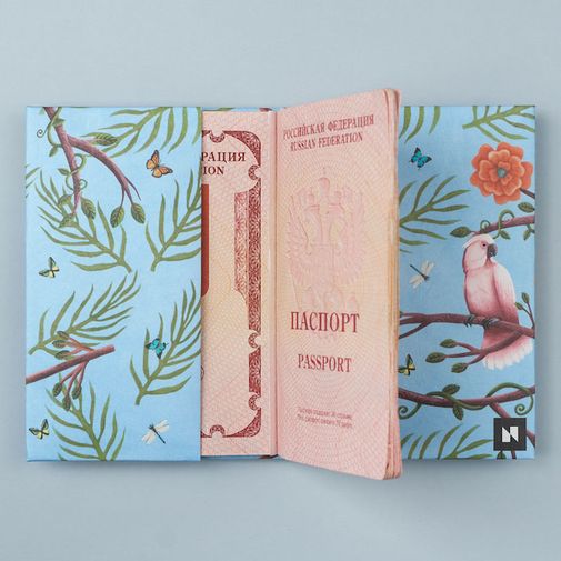 Обложка для паспорта New wallet New Joyparrots Обложка для паспорта New wallet New Joyparrots