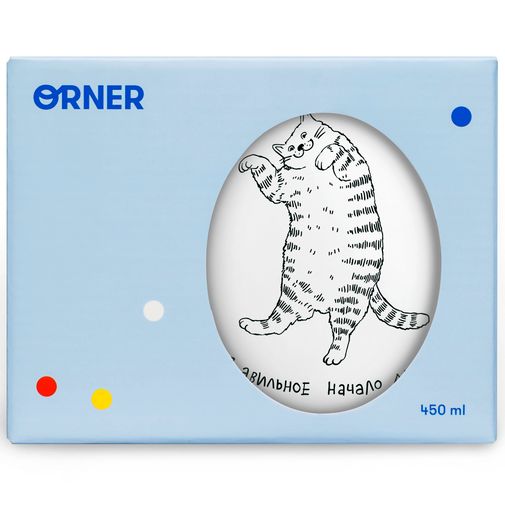 Кружка Ленивый кот Правильное начало дня