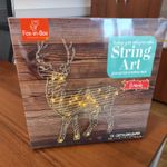 Набор для творчества Стринг Арт с гирляндой Олень Отзыв Набор для творчества Стринг Арт с гирляндой Олень Отзыв