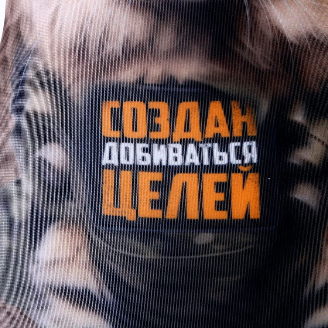 Подушка антистресс Кот создан добиваться целей