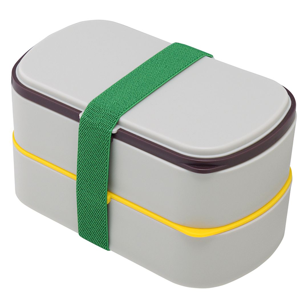 Ланч-бокс с приборами Food Time серый (1 л) Ланч-бокс с приборами Food Time серый (1 л)