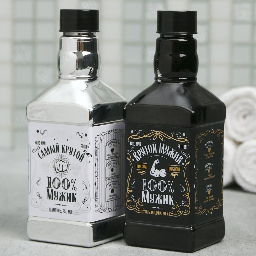 Подарочный набор Виски (гель для душа и шампунь) Подарочный набор Виски (гель для душа и шампунь)