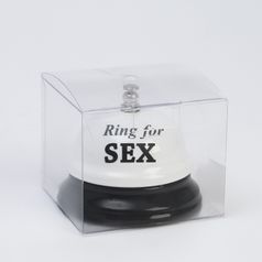 Звонок настольный Время секса Ring for sex (Белый)