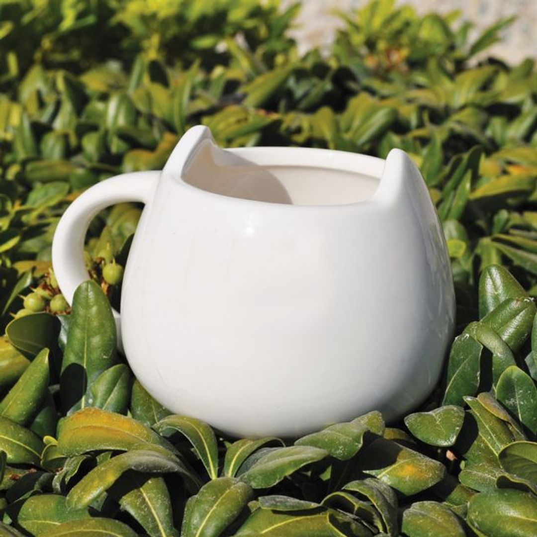 Кружка Котенок (Белая) Вид сзади Кружка Котенок (Белая) Вид сзади