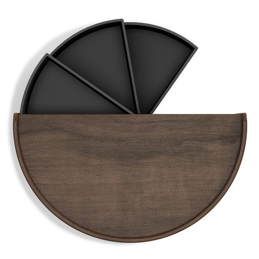 Шкатулка для украшений Moona (Чёрный) Шкатулка для украшений Moona (Чёрный)