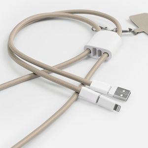 Кабель-ланьярд energyFlex Pro (серый)