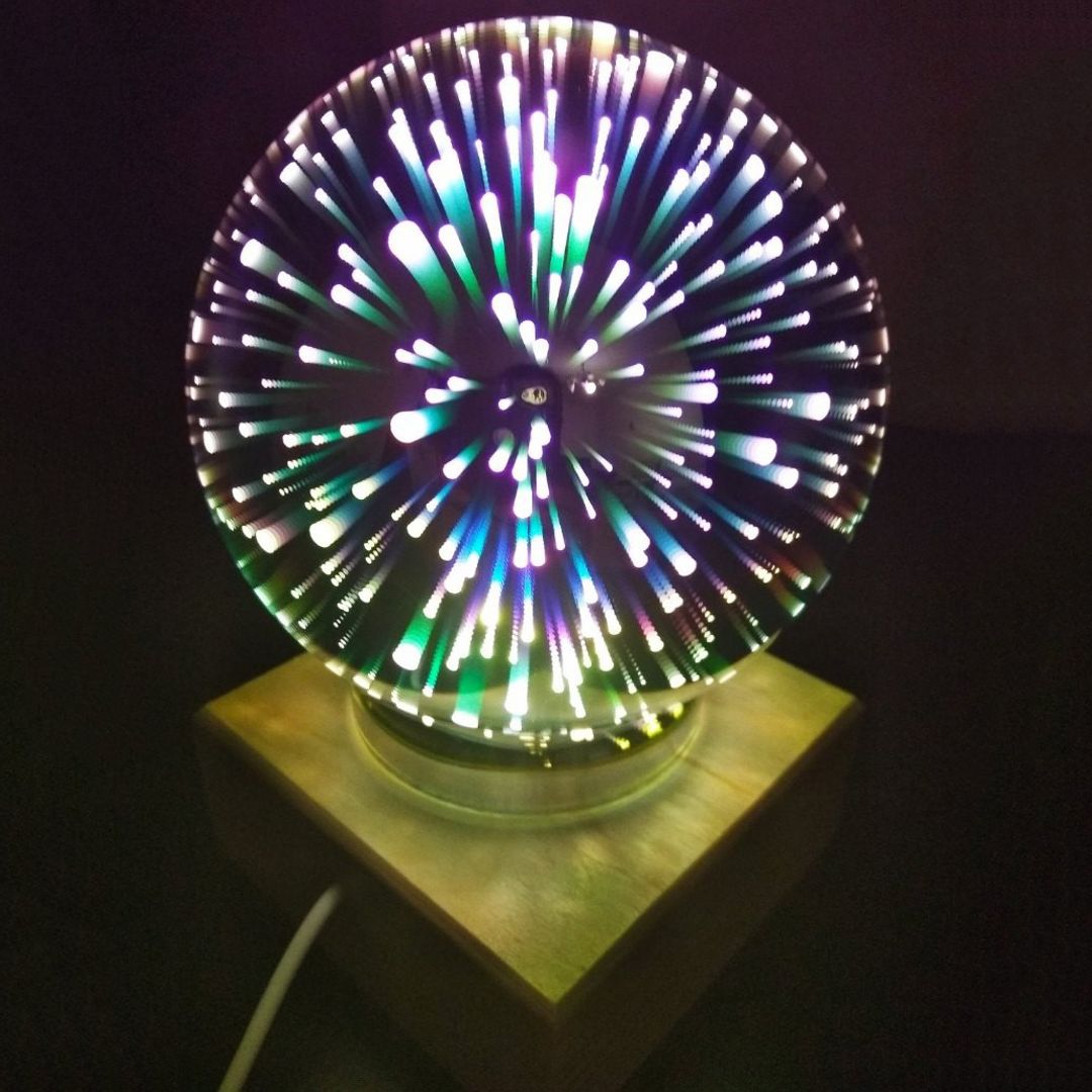 USB Ночник Магический шар Салют USB Ночник Магический шар Салют