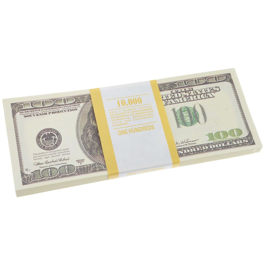 Блокнот Пачка 100$