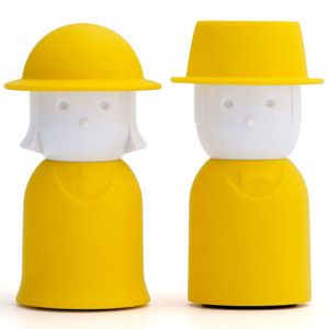 Солонка и перечница Mrs. Salt & Mr. Pepper (Желтый)