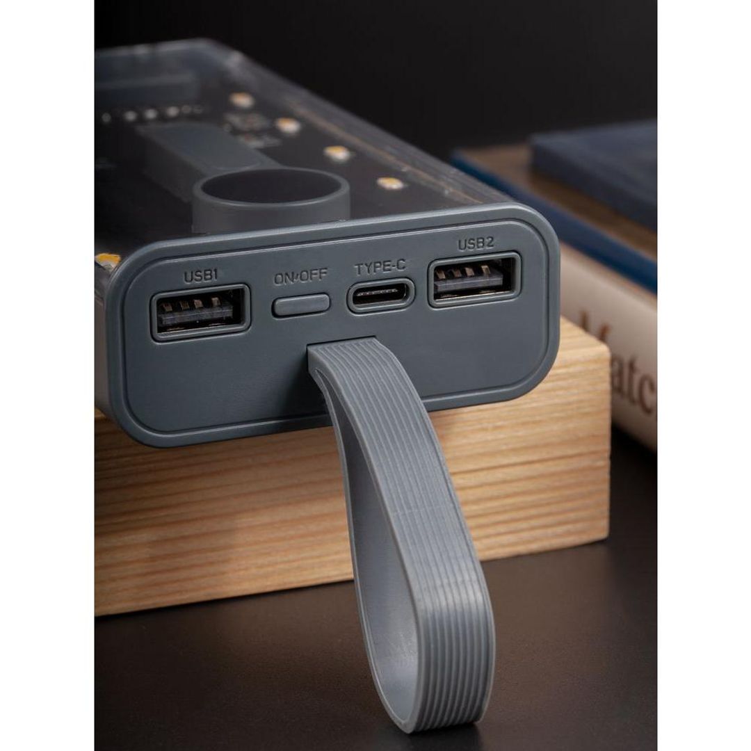 Аккумулятор Trellis Digital 10000 мАч (Темно-серый)