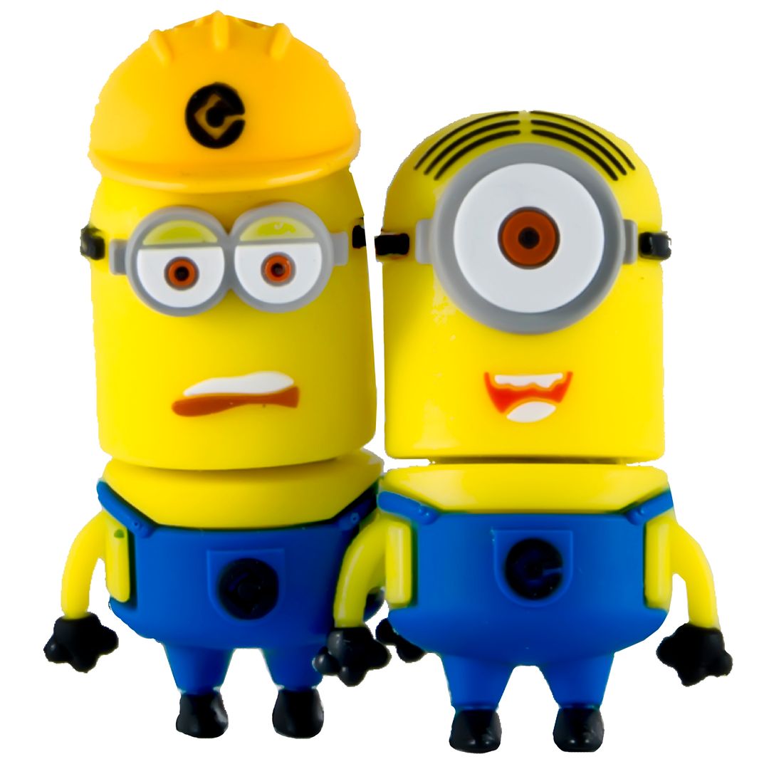 Флешка Миньон Кевин в каске 32 Гб Флешка Миньон Кевин в каске 32 Гб