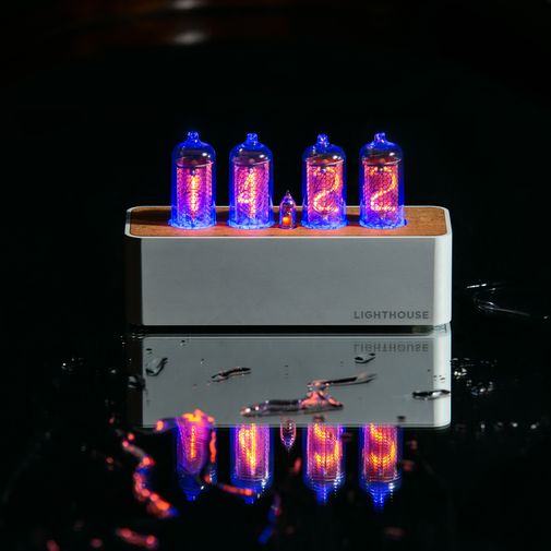 Ламповые часы Lighthouse 1.1 Steel