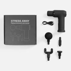 Перкусcионный массажер Stress Away (черный)