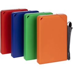 Плоская бутылка для воды Flacon (оранжевый) Плоская бутылка для воды Flacon (оранжевый)