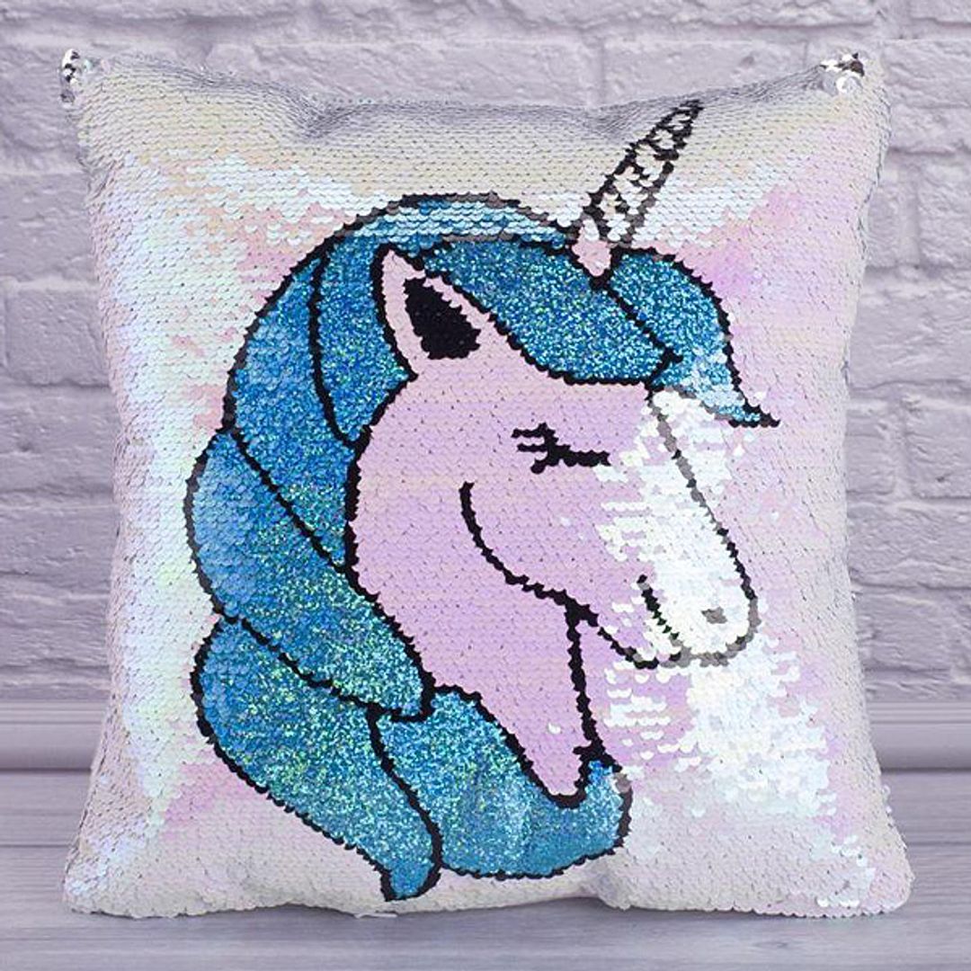 Подушка хамелеон Единорог Подушка хамелеон Единорог