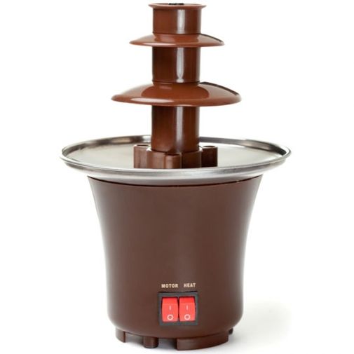 Шоколадный фонтан 2 яруса Две кнопки управления