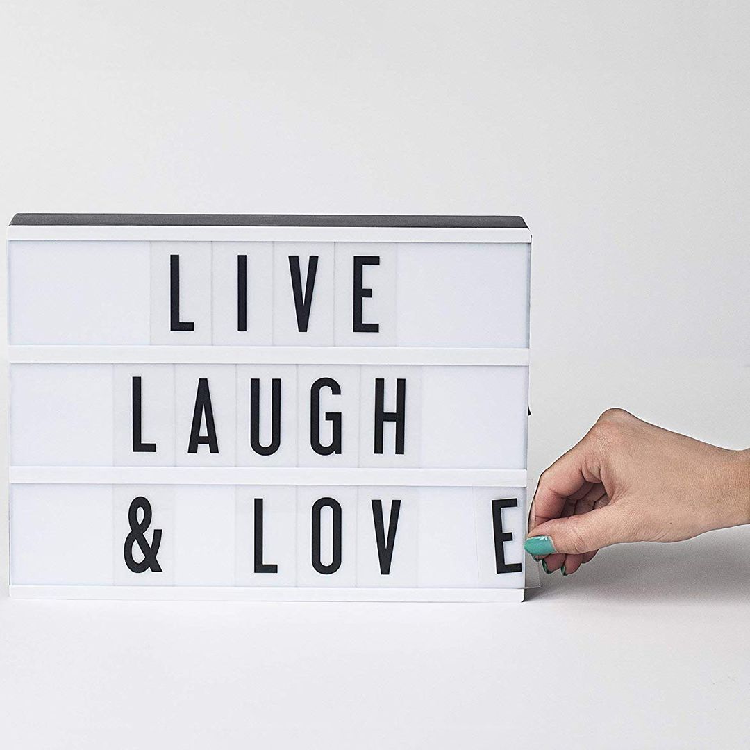 Лайтбокс со светящимися буквами Лайтбокс со светящимися буквами