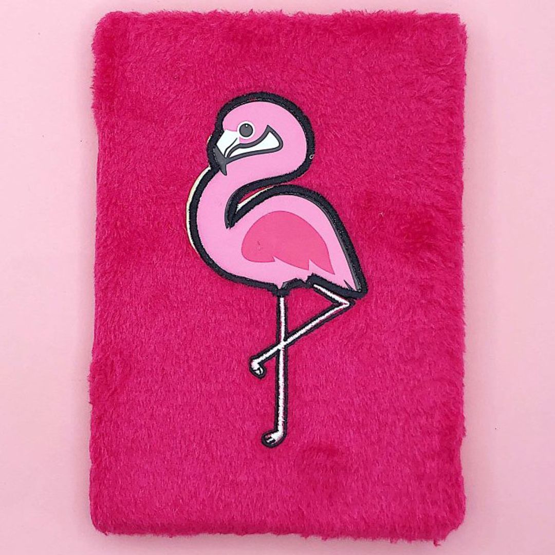Блокнот плюшевый Розовый фламинго Ping flamingo Блокнот плюшевый Розовый фламинго Ping flamingo