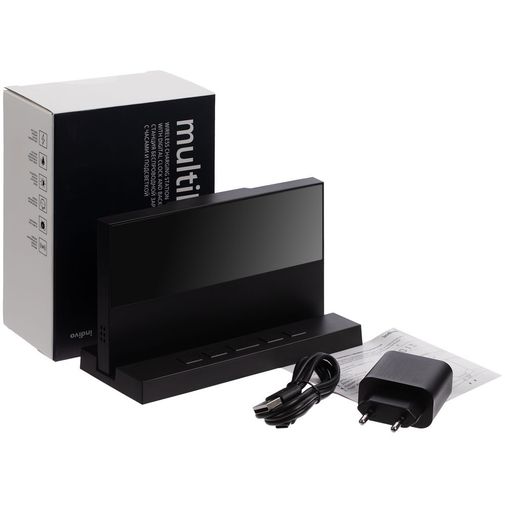 Зарядная станция с часами и подсветкой multiEnergy Зарядная станция с часами и подсветкой multiEnergy