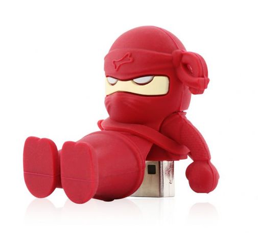Флешка Ниндзя Красный 4 Гб Флешка Ниндзя Красный 4 Гб