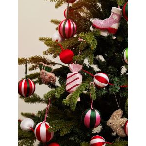 Набор елочных украшений Circus из коллекции New Year Essential, 3 шт. Набор елочных украшений Circus из коллекции New Year Essential, 3 шт.