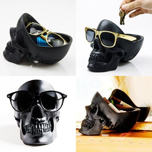 Настольный органайзер Череп Skull