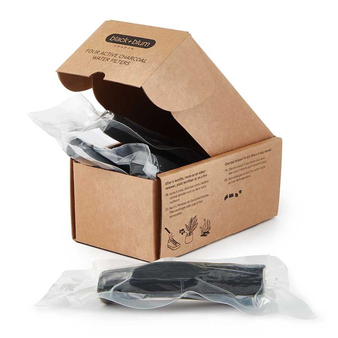 Набор угольных фильтров-ионизаторов Black+Blum 4 шт.