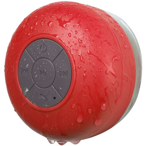 Водонепроницаемый Bluetooth динамик для душа (Красный) Водонепроницаемый Bluetooth динамик для душа (Красный)