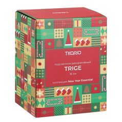 Подсвечник декоративный Trige из коллекции New Year Essential, 16 см Подсвечник декоративный Trige из коллекции New Year Essential, 16 см