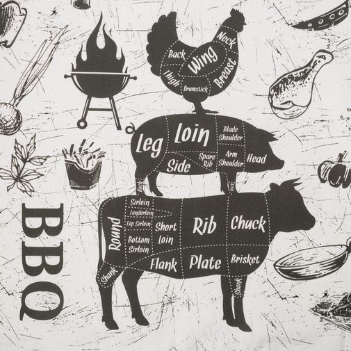 Фартук Главный по мясу Фартук Главный по мясу