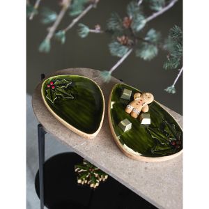 Поднос декоративный Christmas symbol из коллекции New Year Essential, 25 см Поднос декоративный Christmas symbol из коллекции New Year Essential, 25 см