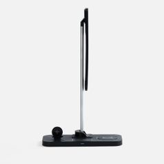 Настольная лампа с беспроводной зарядкой Power Light (черный)