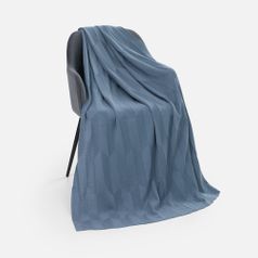 Плед Rombus (Синий (дымчатый)) Плед Rombus (Синий (дымчатый))