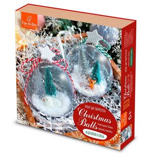 Набор для творчества Елочные шары Медвежонок и олень Набор для творчества Елочные шары Медвежонок и олень