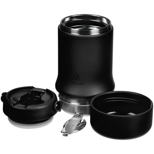 Термос для еды Tabenodo (Черный)