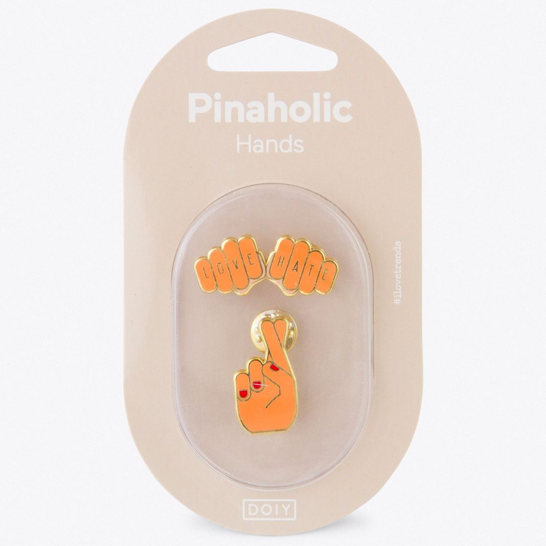 Набор булавок Pinaholic Hands (2 шт.) Набор булавок Pinaholic Hands (2 шт.)