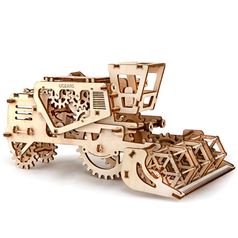 Механический 3D Пазл Ugears Комбайн