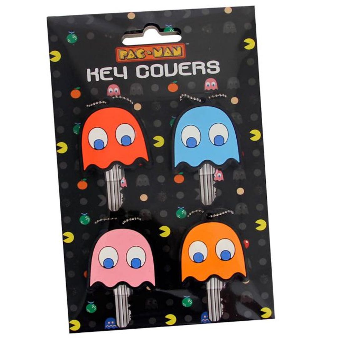 Чехлы для ключей Pac-Man (4 шт.) Чехлы для ключей Pac-Man (4 шт.)