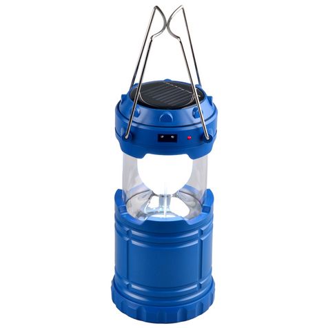Кемпинговый фонарь-светильник с солнечной батареей Camping Lantern