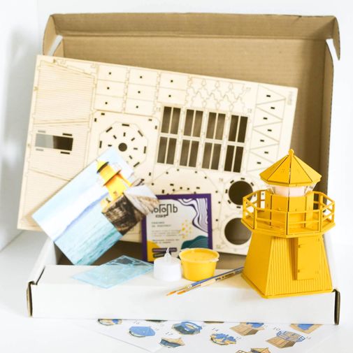 Модель сборная Маяк Хёфди (Исландия) Модель сборная Маяк Хёфди (Исландия)