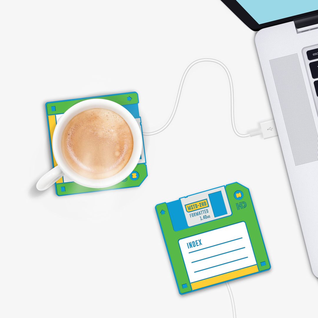 USB Подогреватель для чашки Дискета Hot Disk USB Подогреватель для чашки Дискета Hot Disk