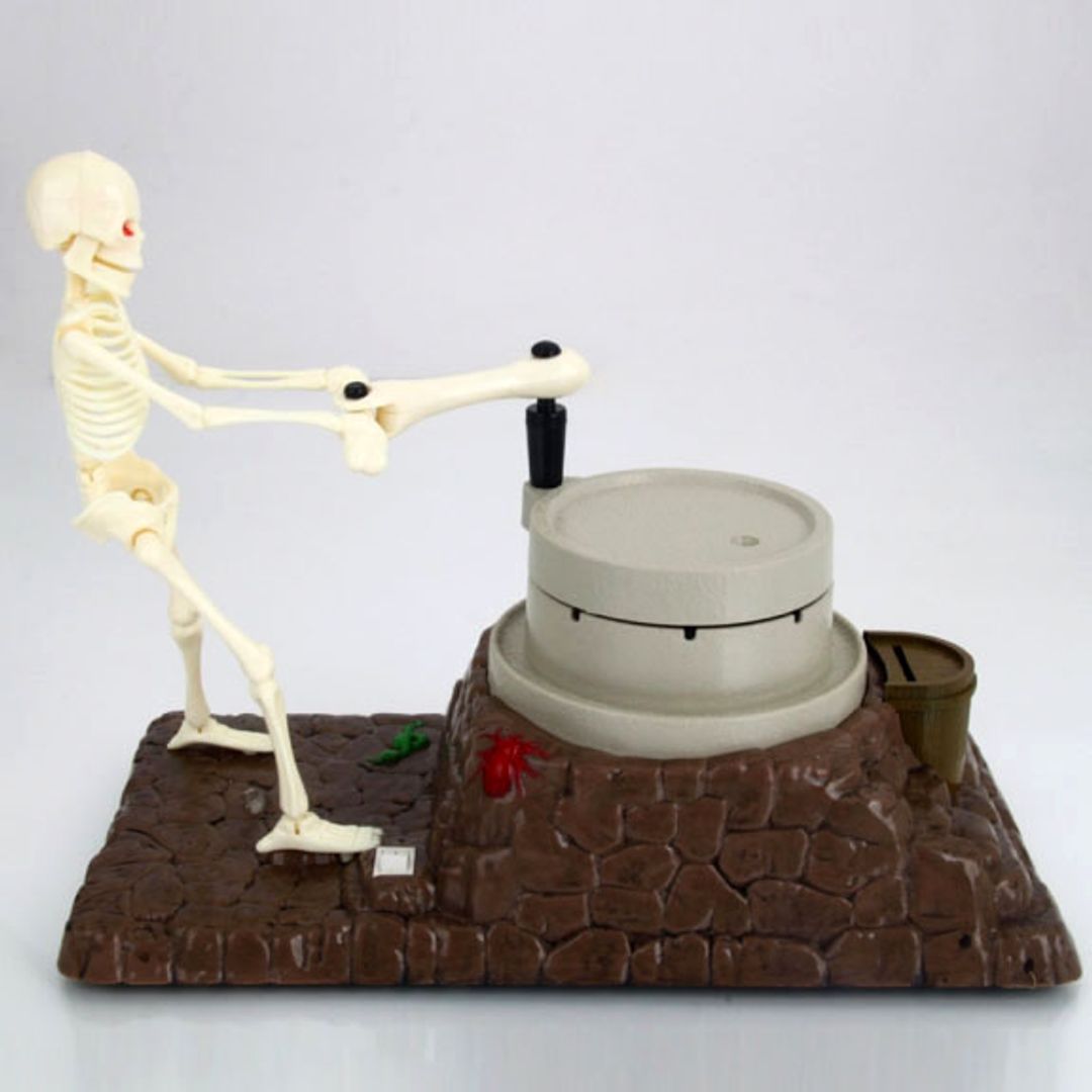 Копилка Поющий скелет Grinding skeleton