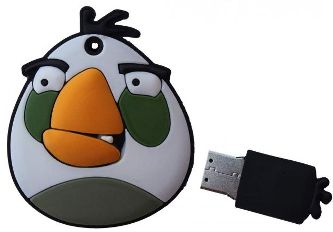 Флешка Angry Birds Белая птичка 4 Гб Флешка Angry Birds Белая птичка 4 Гб