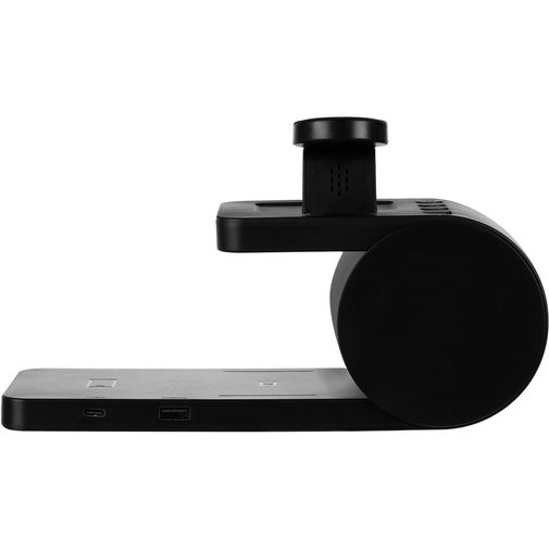 Станция беспроводной зарядки с часами fullStack (Черная) Станция беспроводной зарядки с часами fullStack (Черная)