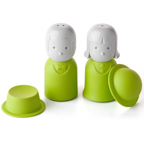 Солонка и перечница Mrs. Salt & Mr. Pepper (Салатовый)