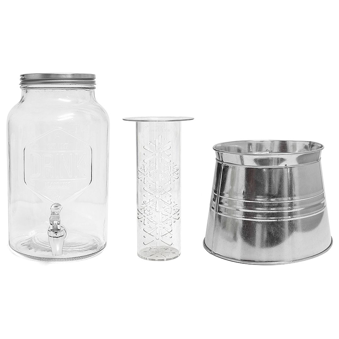 Диспенсер для лимонада с инфузером Drink (5.6 л) Диспенсер для лимонада с инфузером Drink (5.6 л)