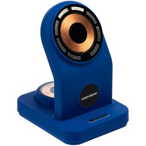 Зарядная станция с подсветкой Cooper Duo (Синяя)