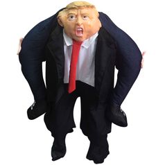 Костюм-наездник верхом Дональд Трамп